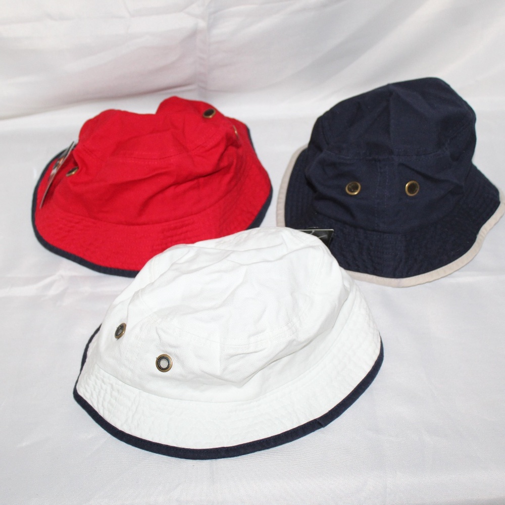 New Fashions of New York Bucket Hats. Set of 3